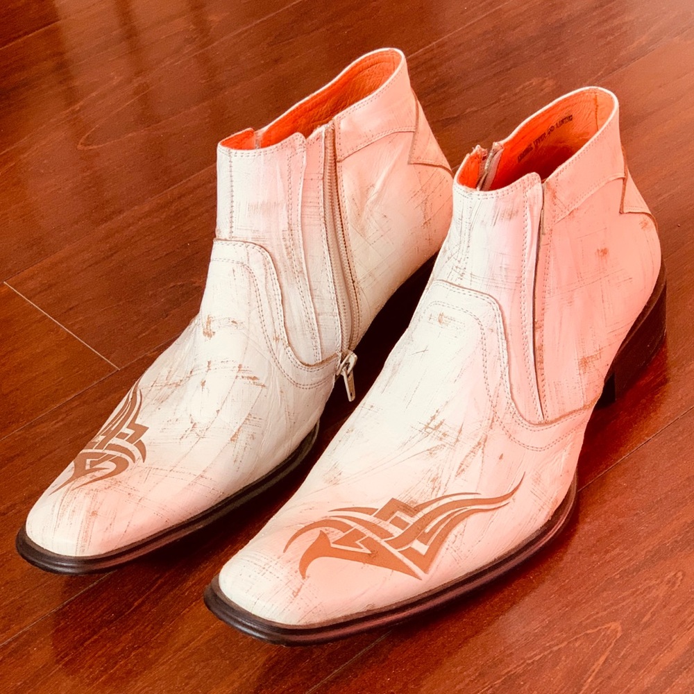 Robert Wayne Leather Boots